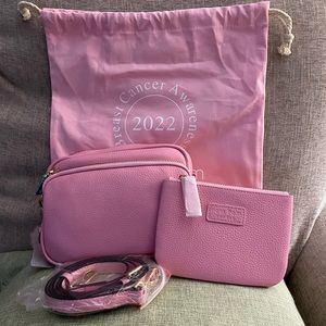 Pom Pom London 2022 Breast Cancer bag Special Edition *SOLD OUT ONLINE*